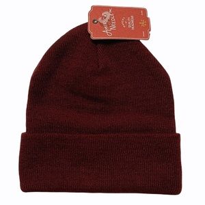 American Needle Burgundy Knit Beanie